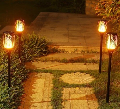 napelemes lángoló kerti led fáklya lámpa napelemes lángoló kerti led fáklya lámpa