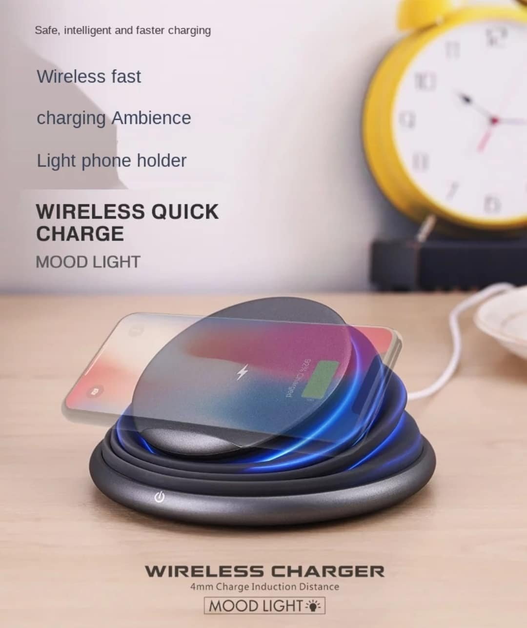 vezeték nélküli töltő világító töltődokk okostelefonokhoz vezeték nélküli töltő világító töltődokk okostelefonokhoz