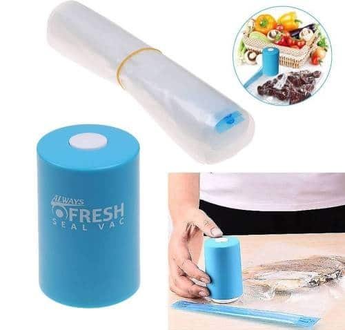 always fresh élelmiszer tároló vákuum tasak vákuumpumpával always fresh élelmiszer tároló vákuum tasak vákuumpumpával