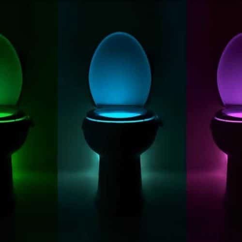 bowl light mozgásérzékelő led wc és fürdőszobai világítás 7 szín bowl light mozgásérzékelő led wc és fürdőszobai világítás 7 szín