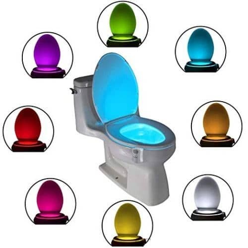bowl light mozgásérzékelő led wc és fürdőszobai világítás 7 szín bowl light mozgásérzékelő led wc és fürdőszobai világítás 7 szín