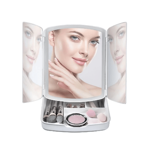 my fold away összecsukható sminktükör tárolóval my fold away összecsukható sminktükör tárolóval